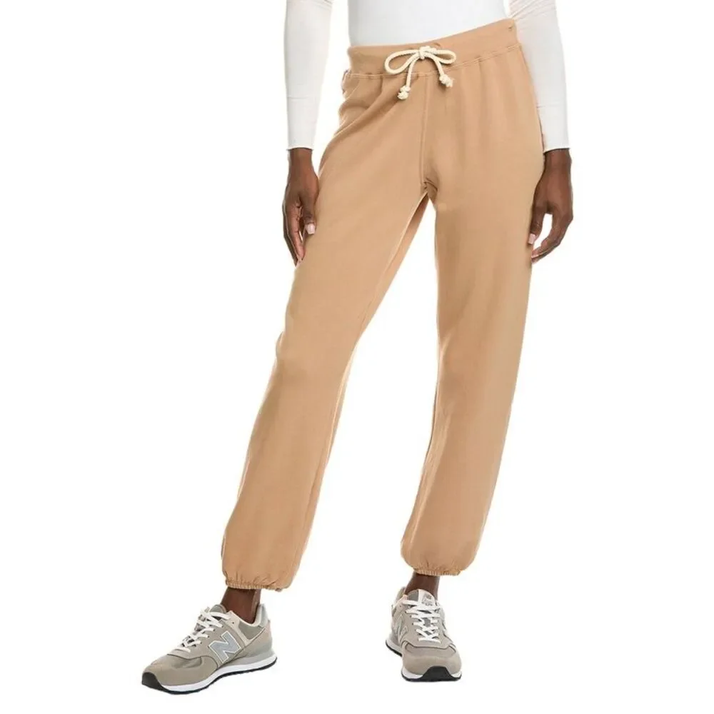 Perfectwhitetee Womens  French Terry Jogger Pant, Brown